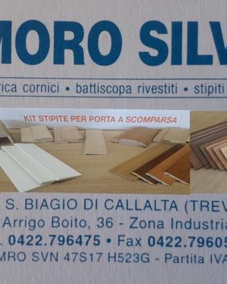 Battiscopa laccato Bianco