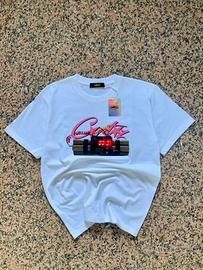 Corteiz T-Shirt Bianca Rosa Nuova Cartellino Tg S