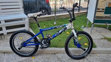 Bicicletta BMX NSR Blu e Bianca