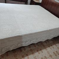 coperta matrimoniale in filet 