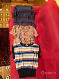 2 maglie ed 1 smanicato Missoni originali
