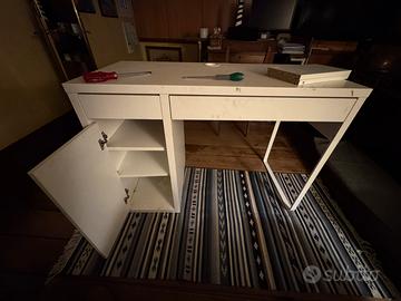 Scrivania Ikea Bianca 105x50