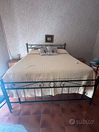 Letto in ferro battuto