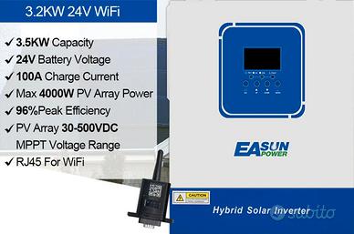 Inverter ibrido Off Grid per impianto fotovoltaico