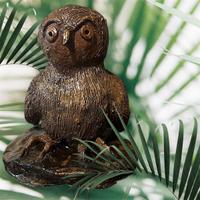 Gufo statua massiccia