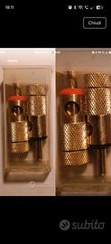 connettori RCA audio nuovi  ottone