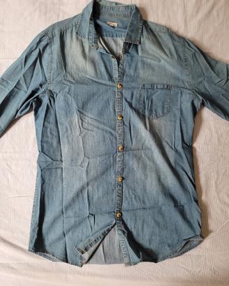 Camicia Uomo Scout Taglia M Jeans