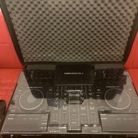 Console DJ DENON 4+ Deck Saver + BORSA + PELLICOLA