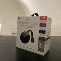Nuova Google Chromecast Ultra 4K HDR + Ethernet