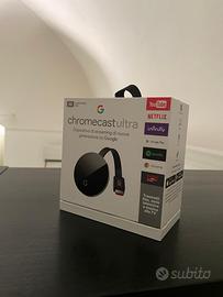 Nuova Google Chromecast Ultra 4K HDR + Ethernet