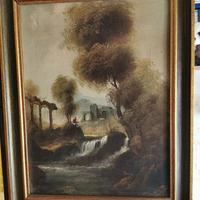 Dipinto in olio su tela a firma Ravel (1915)