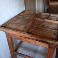 antico tavolo da lavoro  da ciabatino 