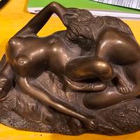 scultura in bronzo neoclassico 