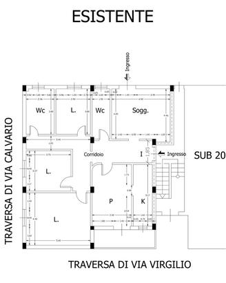 Appartamento quadrilocale modulabile e divisibile