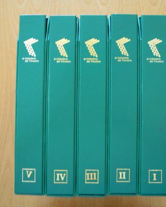 n° 5 volumi Collezione Tricolore Bolaffi 1945-2002