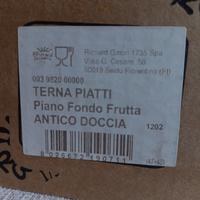 piatti ANTICO DOCCIA GINORI  ancora in confezione