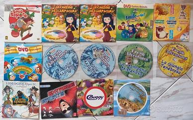 Giochi, film e cd misti per pc KINDER anni 2000