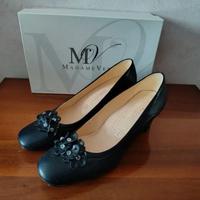 Scarpe décolleté blu scuro 39 Madame Vera