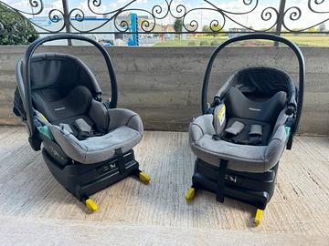 2 seggiolini Peg Perego lounge con base isofix
