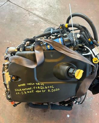 Motore Daily a.2020/21 sigla:F1AGL411C CC. 2.3 MJT