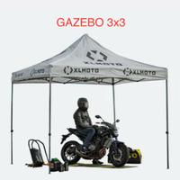 TENDA PADDOCK 3x3 + Sacca + porta anteriore