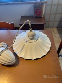 Lampadario ceramica