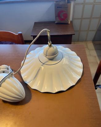 Lampadario ceramica