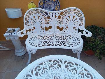 Divanetto panca da giardino