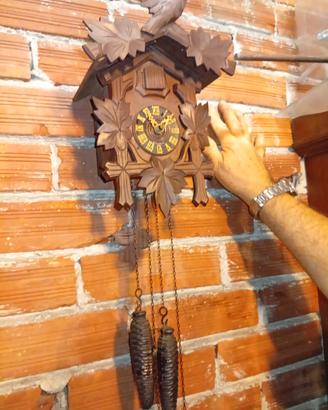 orologio cucù foresta nera epoca