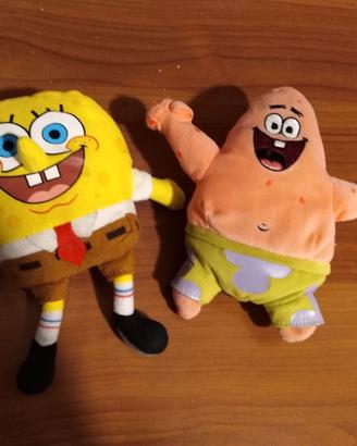 Peluche Spongebob e Patrick Nickelodeon 