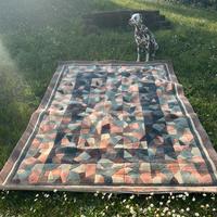 Tappeto lana pettinata