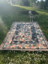 Tappeto lana pettinata