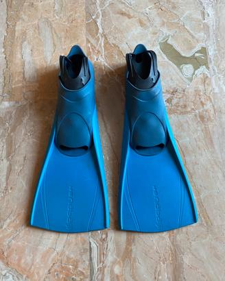 Pinne da Nuoto Nabaiji decathlon Blu Taglia 36/37