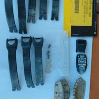 Kit ganci fibbie puntali stivali motocross Acerbis