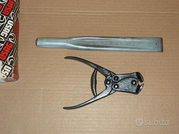 Set scalpello nervato USAG + tronchese doppia leva