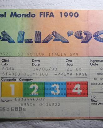 Biglietto Originale Italia 90 ITALIA STATI UNITI