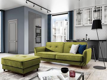 DIVANO LETTO 3 POSTI RAFFINATISSIMO...!