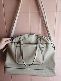 Borsa a mano con tracolla beige Carpisa 