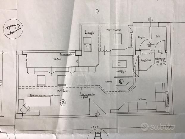 Negozio di 65 mq + attività parrucchiere