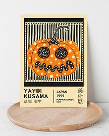 Yayoi Kusama Pumpkin No.3  Wall Art Home Decor A4