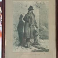 Poster Carabiniere in Cappotto Storico