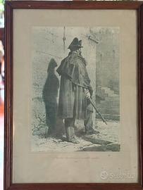 Poster Carabiniere in Cappotto Storico