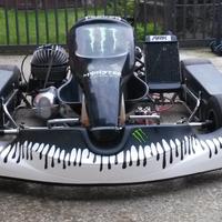 Go-Kart CRG Silver Shadow 100cc Rotax pronto pista