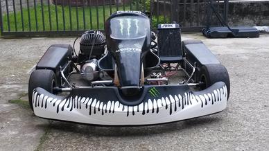 Go-Kart CRG Silver Shadow 100cc Rotax pronto pista