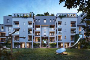 Appartamento di 74 m² con 3 locali e box auto a Ro