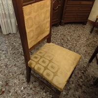Tavolo completo di n. 4 sedie per salotto