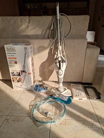 Scopa a vapore Black+Decker Steam-mop + SteaMitt