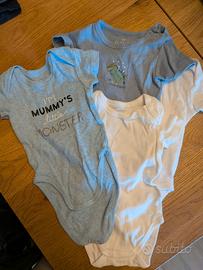 Lotto body e magliette 3-6 mesi