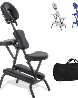 Beltom® Panca Sedia poltrona massaggi nuova - nero