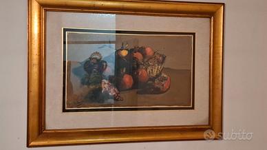 QUADRO OLIO SU TELA, PITTORE " PIERO BERTACCO ".